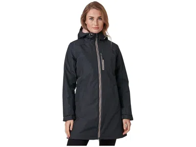 Helly Hansen Long Belfast Winter Jacket In Black