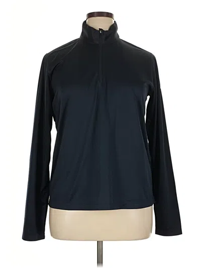 Pre-owned Helly Hansen Long Sleeve Turtleneck In Black