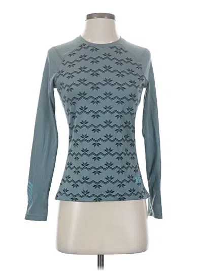 Pre-owned Helly Hansen Long Sleeve Turtleneck In Blue