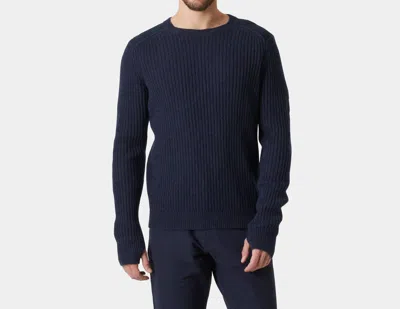 Helly Hansen Men's Arctic Riggiing Sweater In Navy In Blue