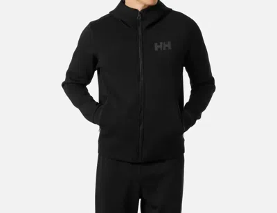 Helly Hansen Men's Hydropower Ocean Full Zip Jacket Hoodie In Black