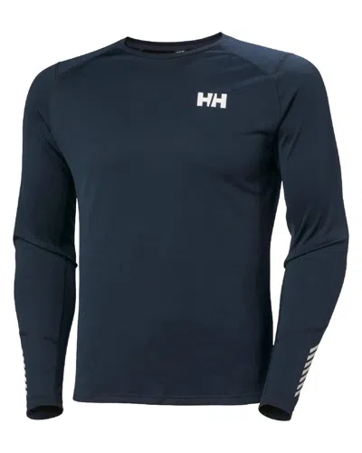 Helly Hansen Men's Lifa Active Crew Top In Navy In Blue