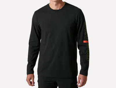 Helly Hansen Men's Logo Long Sleeve Tee In Black