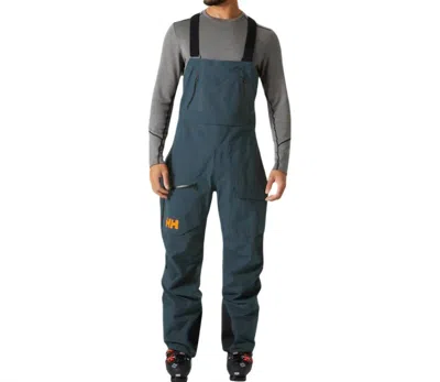 Helly Hansen Men's Ridge Infinity Shell Bib In Midnight In Transparent