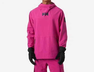 Helly Hansen Men's Shield Hoodie In Magenta In Pink