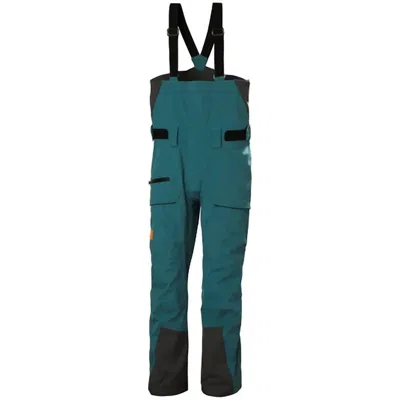 Helly Hansen Men's Sogn Bib Shell Pant In Dark Creek In Blue