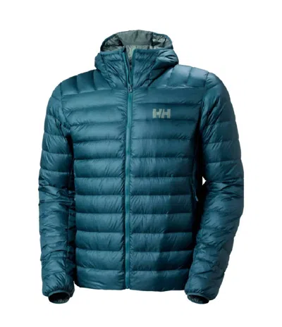 Helly Hansen Men's Verglas Down Vest In Dark Creek In Blue