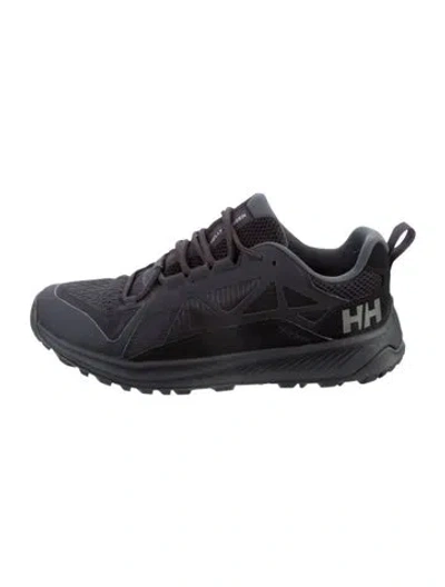 Pre-owned Helly Hansen Mesh Athletic Sneakers In Black