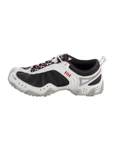 Pre-owned Helly Hansen Mesh Colorblock Pattern Athletic Sneakers In White