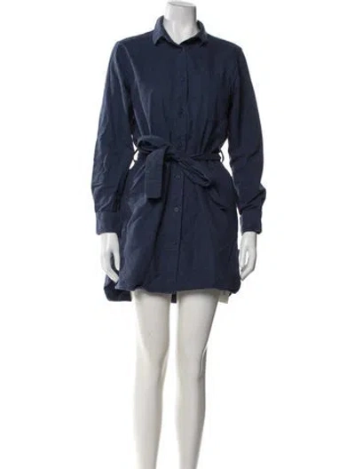 Pre-owned Helly Hansen Mini Dress In Blue