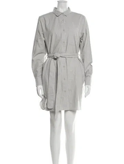 Pre-owned Helly Hansen Mini Dress W/ Tags In Grey