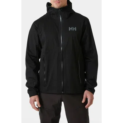 Helly Hansen Momentum 3-layer Waterproof Jacket In 990 Black