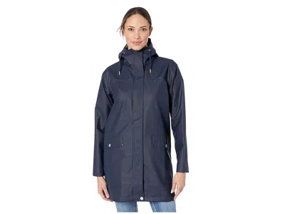 Helly Hansen Moss Raincoat In Blue