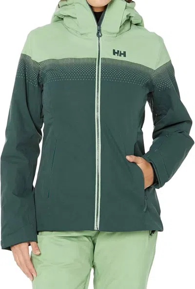 Helly Hansen Motionista Lifaloft Jacket In Darkest Spruce In Green