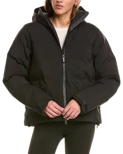 Helly Hansen Nora Short Puffy Jacket In Black
