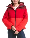 Helly Hansen Nora Short Puffy Jacket In Red