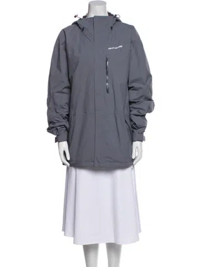 Pre-owned Helly Hansen Nylon Jacket In Gray