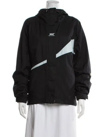 Pre-owned Helly Hansen Nylon Performance Jacket In Black