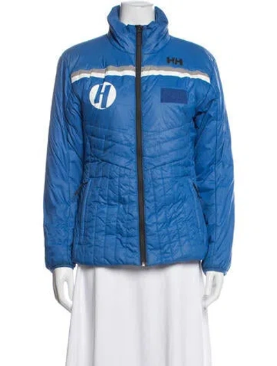 Pre-owned Helly Hansen Nylon Performance Jacket In Blue
