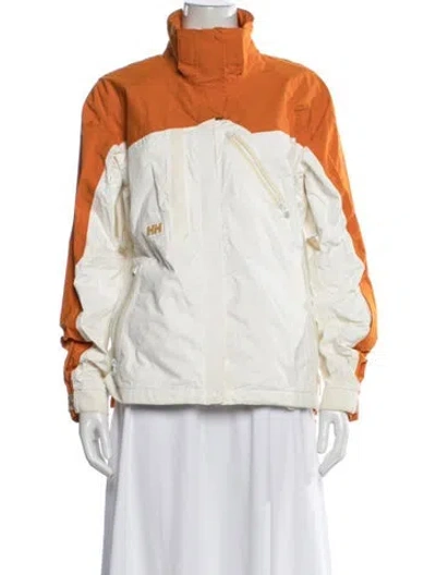 Pre-owned Helly Hansen Nylon Performance Jacket In Yellow