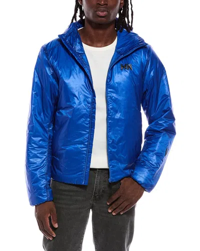 Helly Hansen Odin Everdown Hooded Jacket In Blue