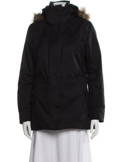 Pre-owned Helly Hansen Parka In Black