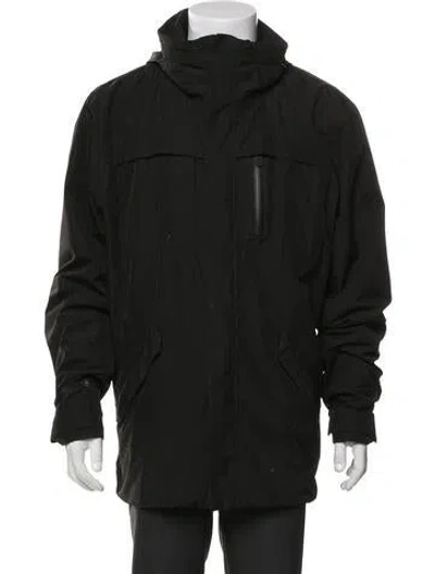 Pre-owned Helly Hansen Parka In Black