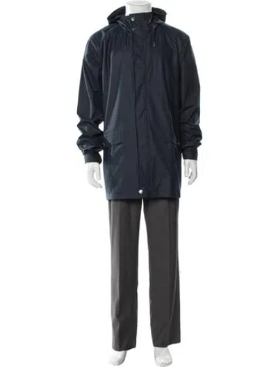 Pre-owned Helly Hansen Parka In Blue