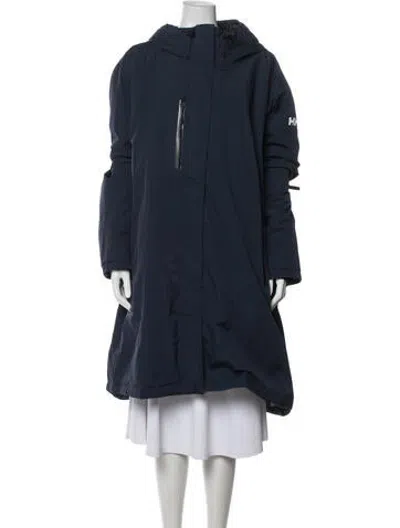 Pre-owned Helly Hansen Parka In Blue