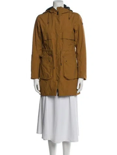Pre-owned Helly Hansen Parka In Brown
