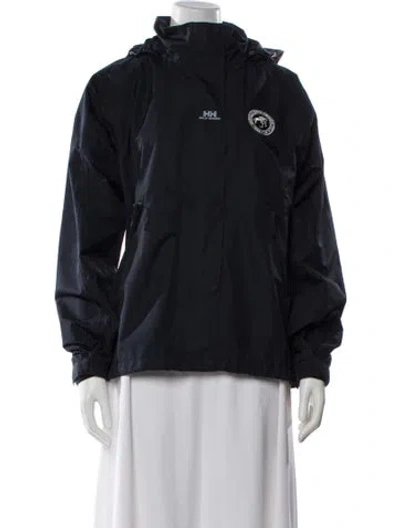 Pre-owned Helly Hansen Parka In Gray