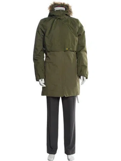 Pre-owned Helly Hansen Parka In Green