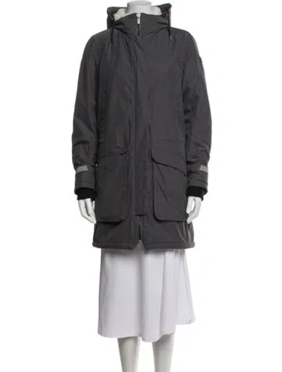 Pre-owned Helly Hansen Parka In Grey