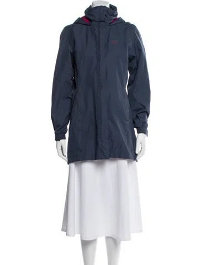 Pre-owned Helly Hansen Performance Coat In Blue