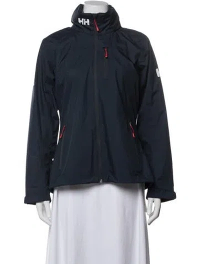 Pre-owned Helly Hansen Performance Coat In Blue