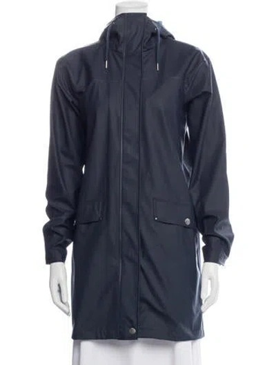 Pre-owned Helly Hansen Performance Coat In Blue