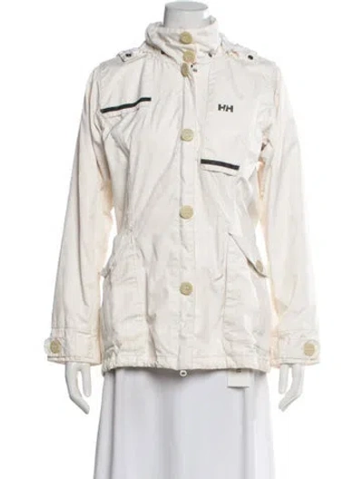 Pre-owned Helly Hansen Performance Coat In Neutral