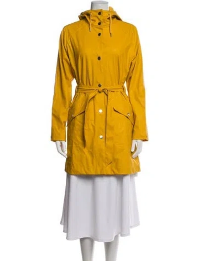 Pre-owned Helly Hansen Performance Coat In Yellow