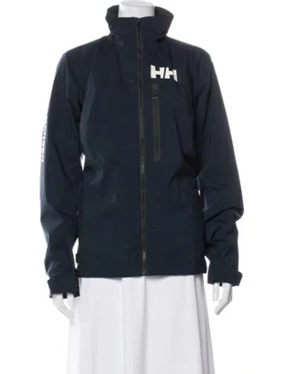 Pre-owned Helly Hansen Performance Jacket In Blue