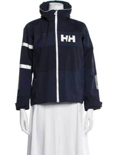 Pre-owned Helly Hansen Performance Jacket In Blue