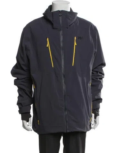 Pre-owned Helly Hansen Performance Jacket In Blue