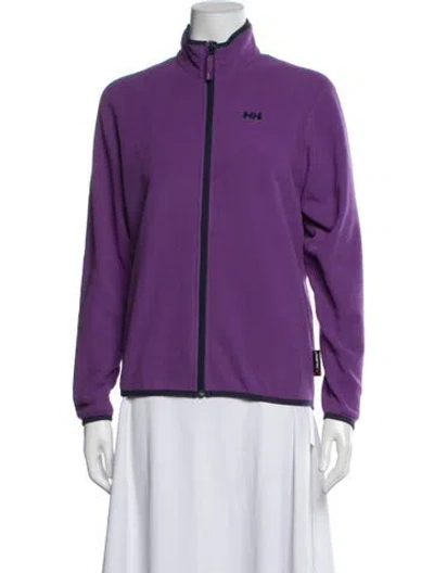 Pre-owned Helly Hansen Performance Jacket In Purple