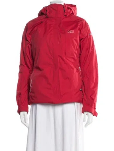 Pre-owned Helly Hansen Performance Jacket In Red