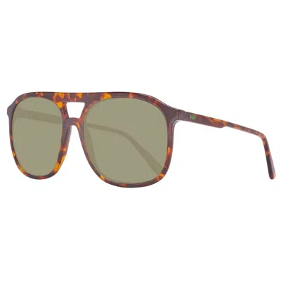 Helly Hansen Plastic Men's Sunglasses In Brown