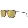 Helly Hansen Plastic Men's Sunglasses In Brown