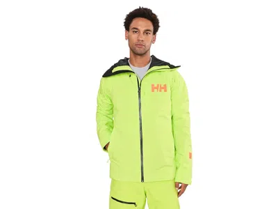Helly Hansen Poderface Jacket Men's Jacket Luminous Green: Md, Polyester