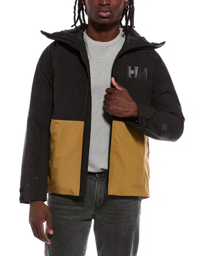 Helly Hansen Powderface Jacket In Brown