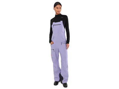 Helly Hansen Powderqueen Bib 2.0 Pants Women's Clothing Bright Lavender: Sm 32, Polyester In Purple