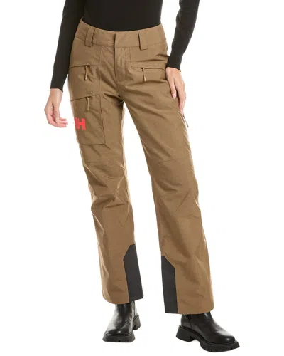 Helly Hansen Powderqueen Pant In Brown