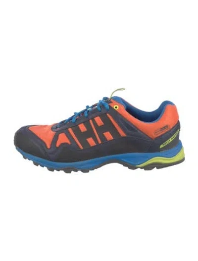 Pre-owned Helly Hansen Printed Sneakers In Blue